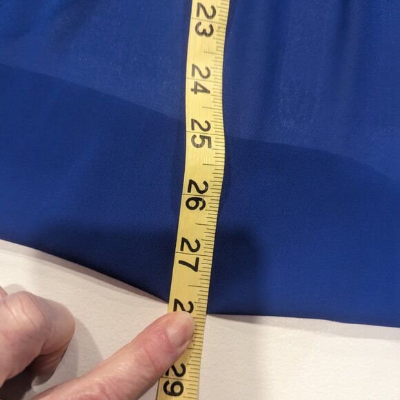 Aryeh Size Small Royal Blue High-Low - Picture 13 of 13